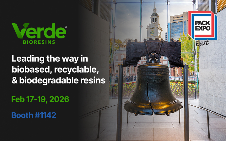 Verde Bioresins Brings Plant-Based Resin Solutions to PACK EXPO East thumbnail